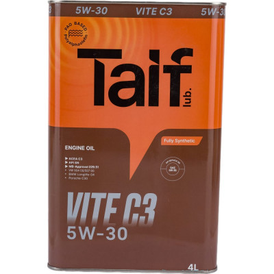 Синтетическое моторное масло TAIF TAIF VITE 5W-30 211014