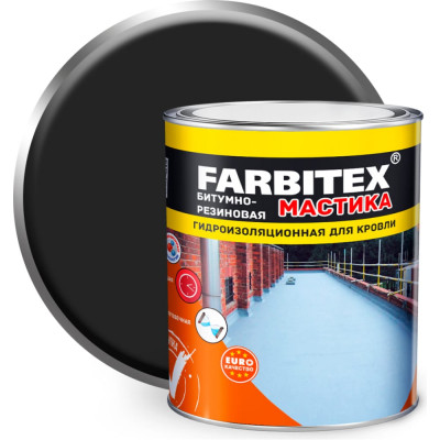 Битумно-резиновая мастика Farbitex 4300003456