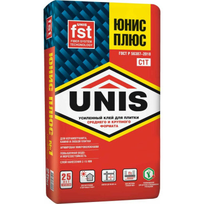 Плиточный клей UNIS Юнис-Плюс 24668