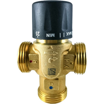 Термостатический смесительный клапан для систем отопления и ГВС STI D230-05010