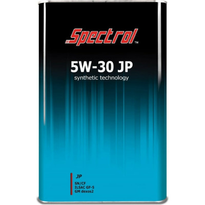 Синтетическое моторное масло Spectrol JP 5W-30 9530