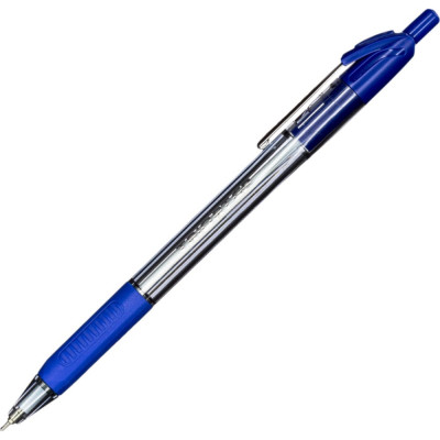 Одноразовая автоматическая шариковая ручка Unimax Glide Trio RT GP Steel 722468