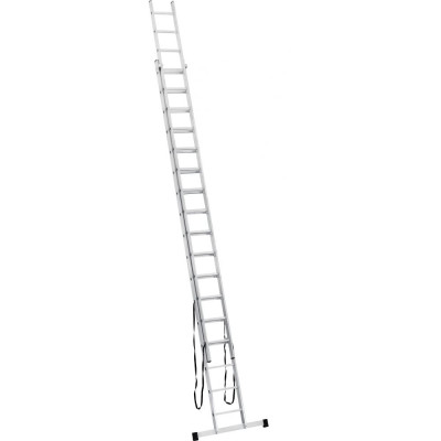Алюминиевая двухсекционная лестница UFUK 411217