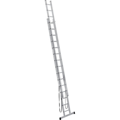 Алюминиевая двухсекционная лестница UFUK 411215