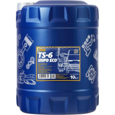 Синтетическое моторное масло MANNOL TS-6 ECO UHPD 10W40 1540