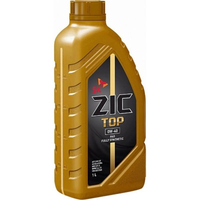 Синтетическое моторное масло для легковых авто zic 132900