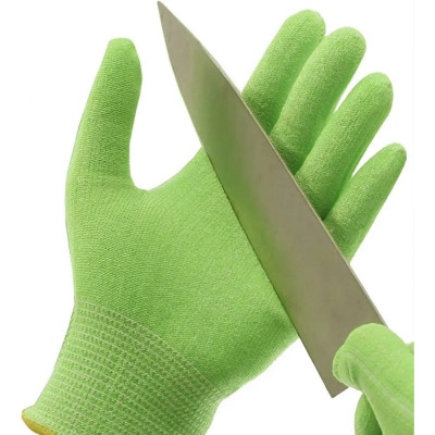 Трикотажные перчатки Jeta Safety Самурай 02 Грин JC051-С02-L