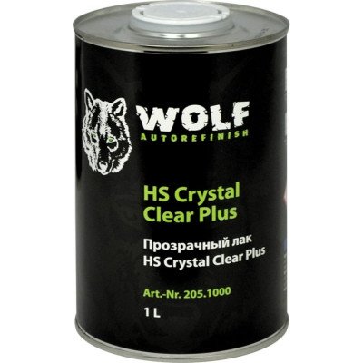 Лак WOLF HS Crystal Clear Plus 8735 205.1000