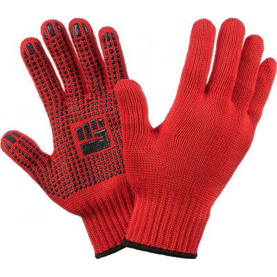 Двухслойные хлопчатобумажные перчатки Фабрика перчаток 6-75-2С-КР-(XL)