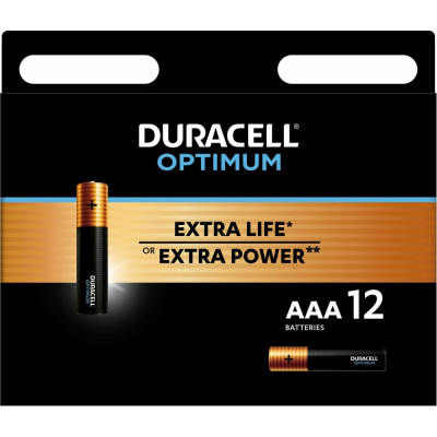 Алкалиновые батарейки Duracell Optimum Б0056029