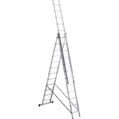 Алюминиевая трехсекционная лестница UFUK 411312