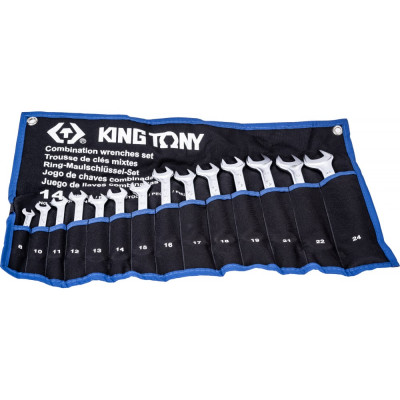 Набор комбинированных ключей KING TONY 12D15MRN01