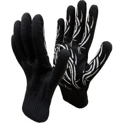 Рабочие перчатки Master-Pro® ТАТУ БЛЭК 3910-TAB-5-PVC