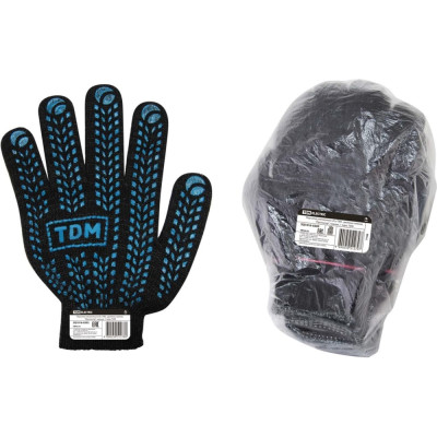 Двойные зимние утепленные перчатки TDM SQ1016-0203