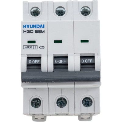 Автоматический выключатель Hyundai HGD63-M 13.04.000890