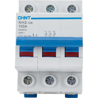 Выключатель нагрузки CHINT NH2-125 (R) 401062