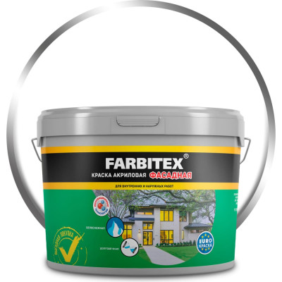 Фасадная акриловая краска Farbitex 4300001556