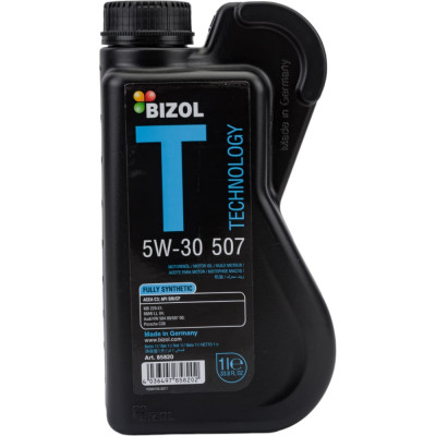 НС-синтетическое моторное масло Bizol Technology 5W-30 507 SM C3 85820