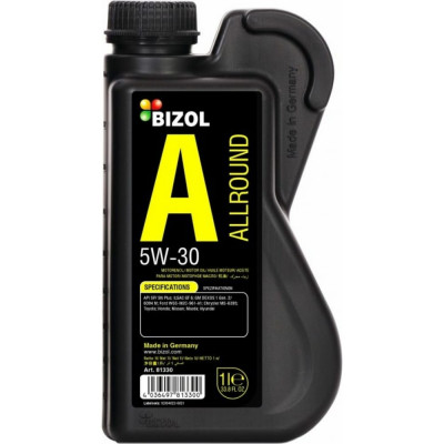НС-синтетическое моторное масло Bizol Allround 5W-30, SP/SN Plus, GF-6A 81330