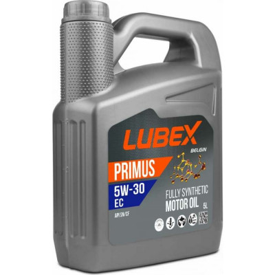 Синтетическое моторное масло Lubex PRIMUS EC 5W-30 SN L034-1310-0405