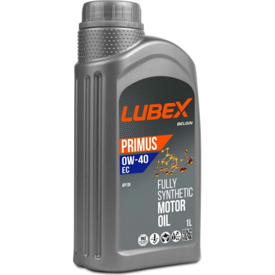 Синтетическое моторное масло Lubex PRIMUS EC 0W-40 SN L034-1299-1201
