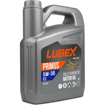 Синтетическое моторное масло Lubex PRIMUS EC 5W-30 SN L034-1310-0404