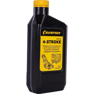 Минеральное масло для четырехтактных двигателей Champion SAE 30 952851