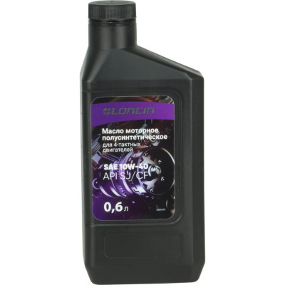 Полусинтетическое моторное масло Loncin 4T SAE 10W-40 API SJ/CF 00-00156963