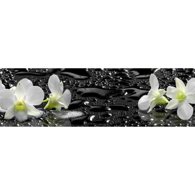 Универсальная самоклеящаяся пленка ООО ДЕКОР ТРЕЙДИНГ Белые орхидеи 1012