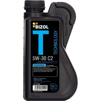 НС-синтетическое моторное масло Bizol Technology 5W-30, C2 81220