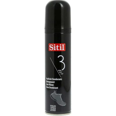 Дезодорант для обуви Sitil Black edition Shoe Deodorant 123 SNK