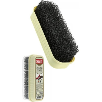 Губка для чистки замши, нубука и велюра Sitil Suede&Nubuck Cleaning Sponge 125 SNTS