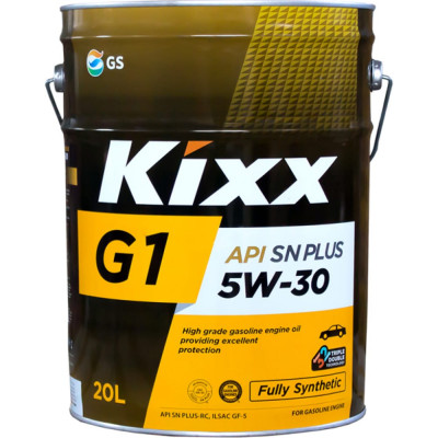 Синтетическое моторное масло KIXX G1 SN Plus 5w-30 L2101P20E1