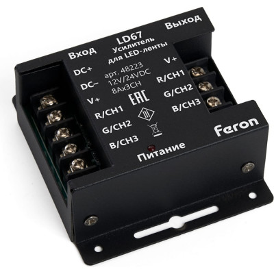 Усилитель для светодиодной ленты FERON 48223