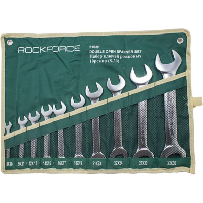 Набор рожковых ключей Rockforce RF-5103P