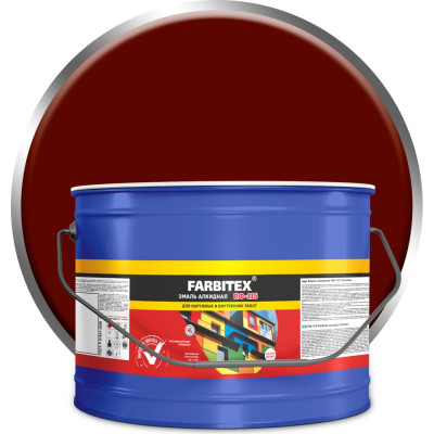 Алкидная эмаль Farbitex ПФ-115 4300005157