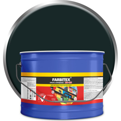 Алкидная эмаль Farbitex ПФ-115 4300005156