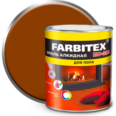Алкидная эмаль Farbitex ПФ-266 4300005163