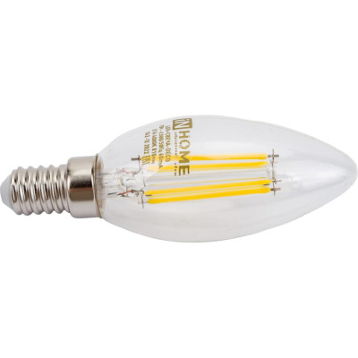 Светодиодная лампа IN HOME LED-СВЕЧА-deco 4690612007618