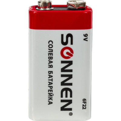 Солевая батарейка SONNEN 451101