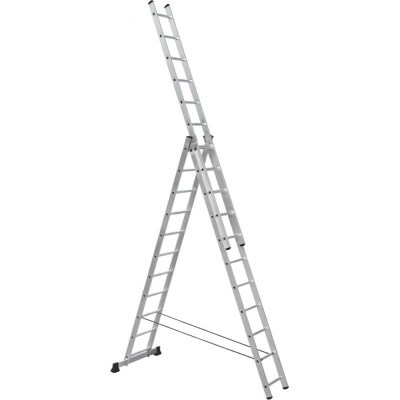 Алюминиевая трехсекционная лестница-стремянка SevenBerg 920311