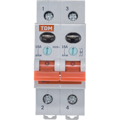 Выключатель нагрузки TDM ВН-32 2п 16A SQ0211-0011
