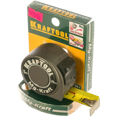 Рулетка KRAFTOOL PRO MG-Kraft 34129-05-25