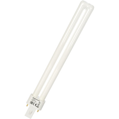 Компактная люминесцентная лампа Osram DULUX S 11W/840 G23 4050300010618