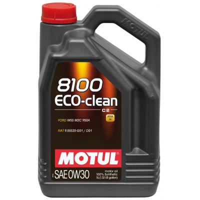 Синтетическое масло MOTUL 8100 ECO-clean 0W30 102889