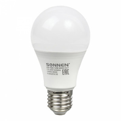 Светодиодная лампа SONNEN 453698