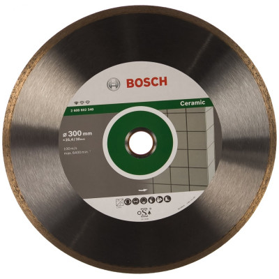 Алмазный диск Bosch Professional for Ceramic 2608602540