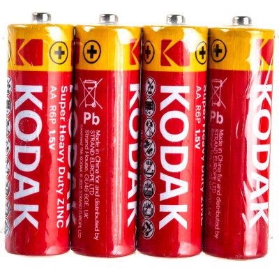 Солевая батарейка KODAK R64S EXTRA HEAVY DUTY KAAHZ 4S Б0005141