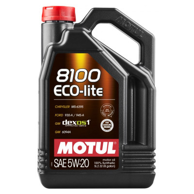 Синтетическое масло MOTUL 8100 ECO-lite 5W20 109104