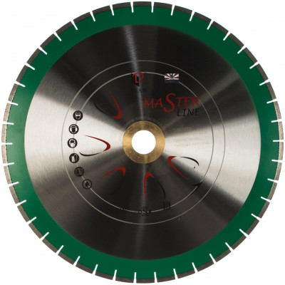 Сегментный алмазный диск Diam Гранит Master Line 000601